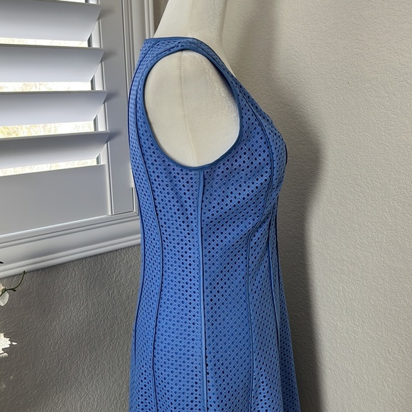 Ann Taylor Flare Periwinkle Blue Dress - Picture 9 of 11